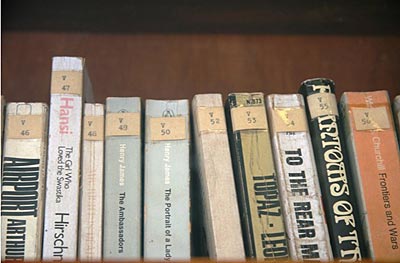 Bookshelf from the library of the former Presidential Palace, Vietnam, photo