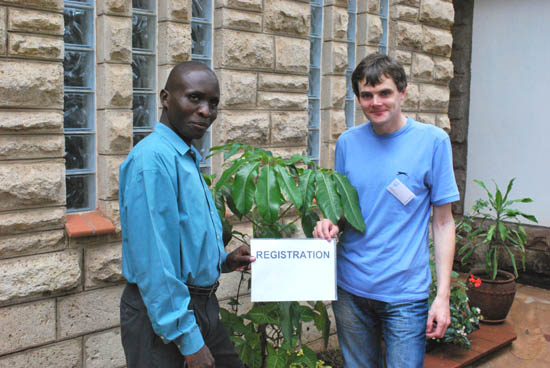 Juma Ondeng and Neil Carrier