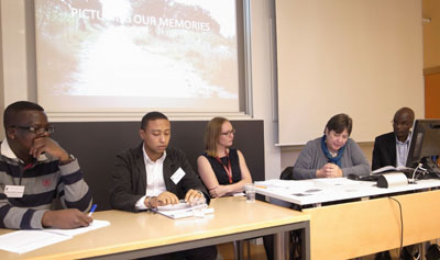 Photo of the panel