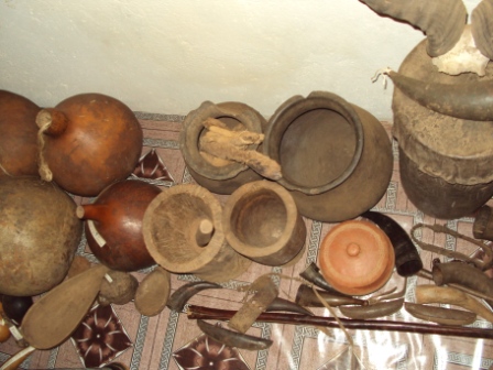 Artefacts at Lari Memorial Peace Museum