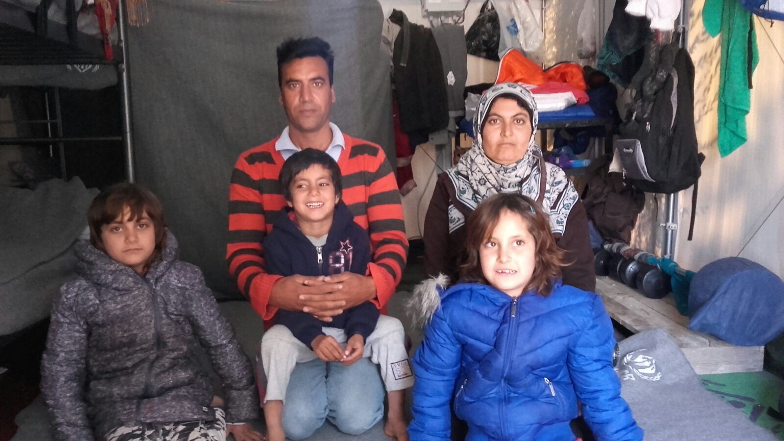 Family interviewed for Telling Tales