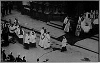 Westminster Cathedral consecration photo