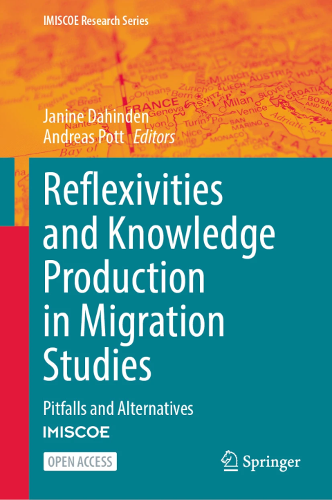 Book cover from Reflexivities and Knowledge Production in Migration Studies
