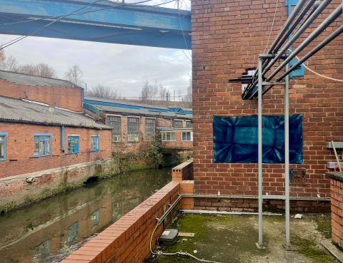 Photograph from the paintworks along the River Irk