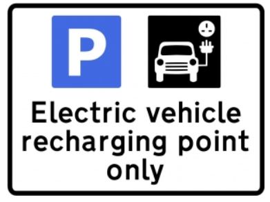 Electric Vehicle Parking Sign