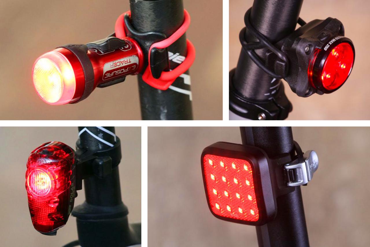 Rear bike lighting