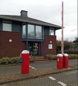 Photo of Estates security lodge