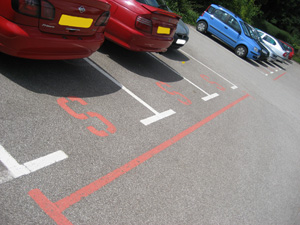 Image of  car sharing parking bays