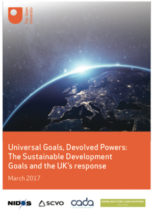 Universal Goals, Devolved Powers: The Sustainable Development Goals and ...