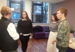 Ousedale School VI formers visit OU image