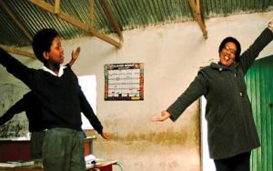 Women teachers in rural sub-Saharan Africa photo