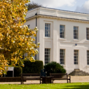 Walton Hall - the original building that the OU Campus has grown around