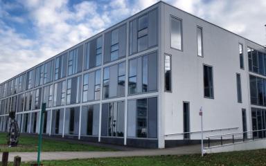 The outside of the Library building in Milton Keynes