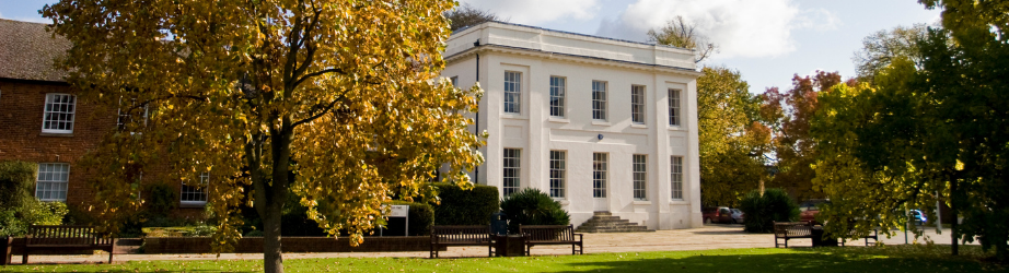 Walton Hall - the original building that the OU Campus has grown around