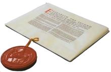 An image of a charter book