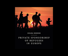 Front cover of the book, 'Private Sponsorship of Refugees in Europe' by Chiara Berneri.