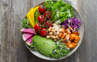 A bowel of colourful vegtables