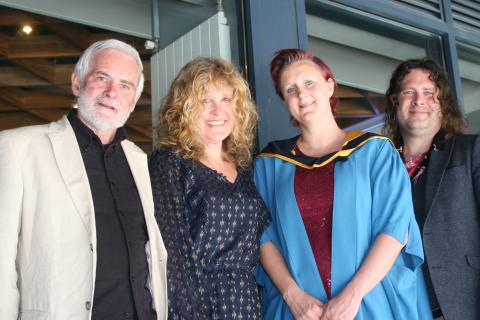 Ken Bates, Pru Bates, Maggie Bates and Paddy Bates