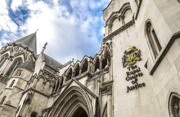 Outside of Royal Courts of Justice