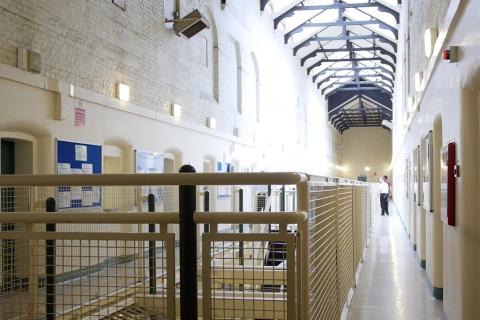 image of a uk prison