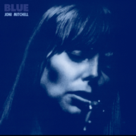 Blue image of Joni Mitchell