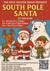 Image showing Santa, Rudolph, polar bear and Elves