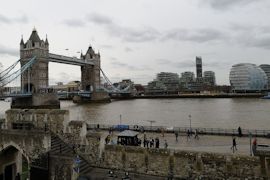 London Bridge viewed from the Tower of London