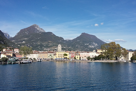 Lake Grada, looking towards Riva Del Grada