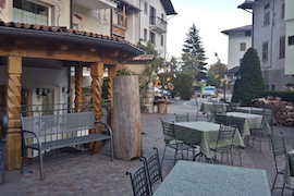 The village of Fai Della Paganella