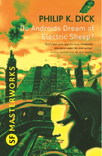 Book cover - Do androids dream of electric sheep by Philip K Dick