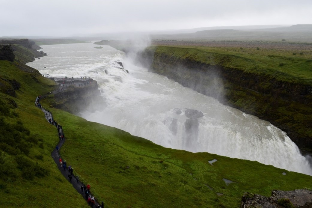 Gullfoss waterfall
