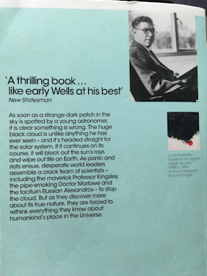 The Black Cloud back cover