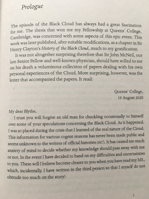 The Black Cloud Prologue