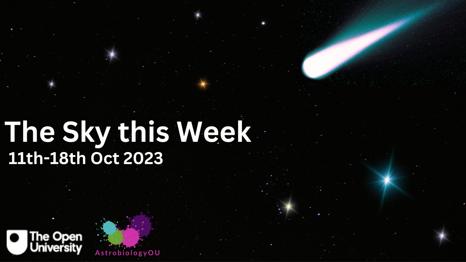 The sky this week banner