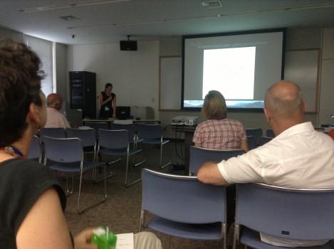 Bethan Burson presenting at IAVCEI 2013