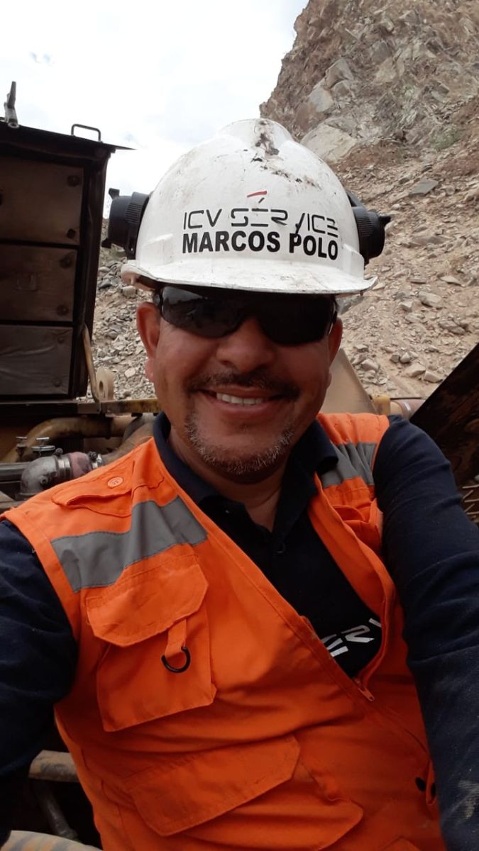 Man in hard hat and safety vest
