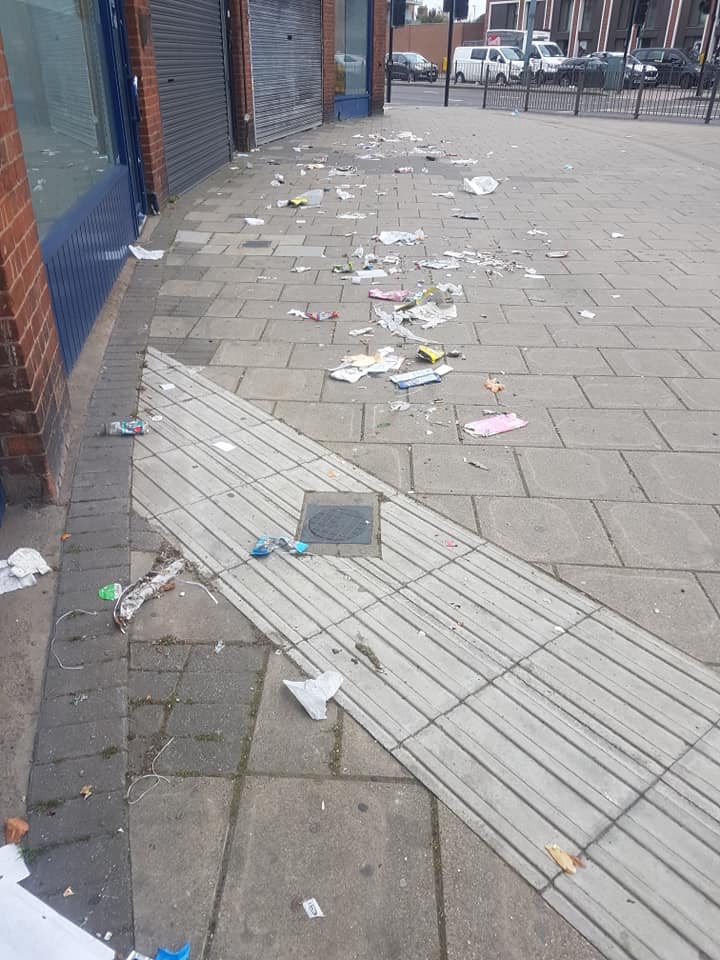 Streets of my second homeland full of litters
