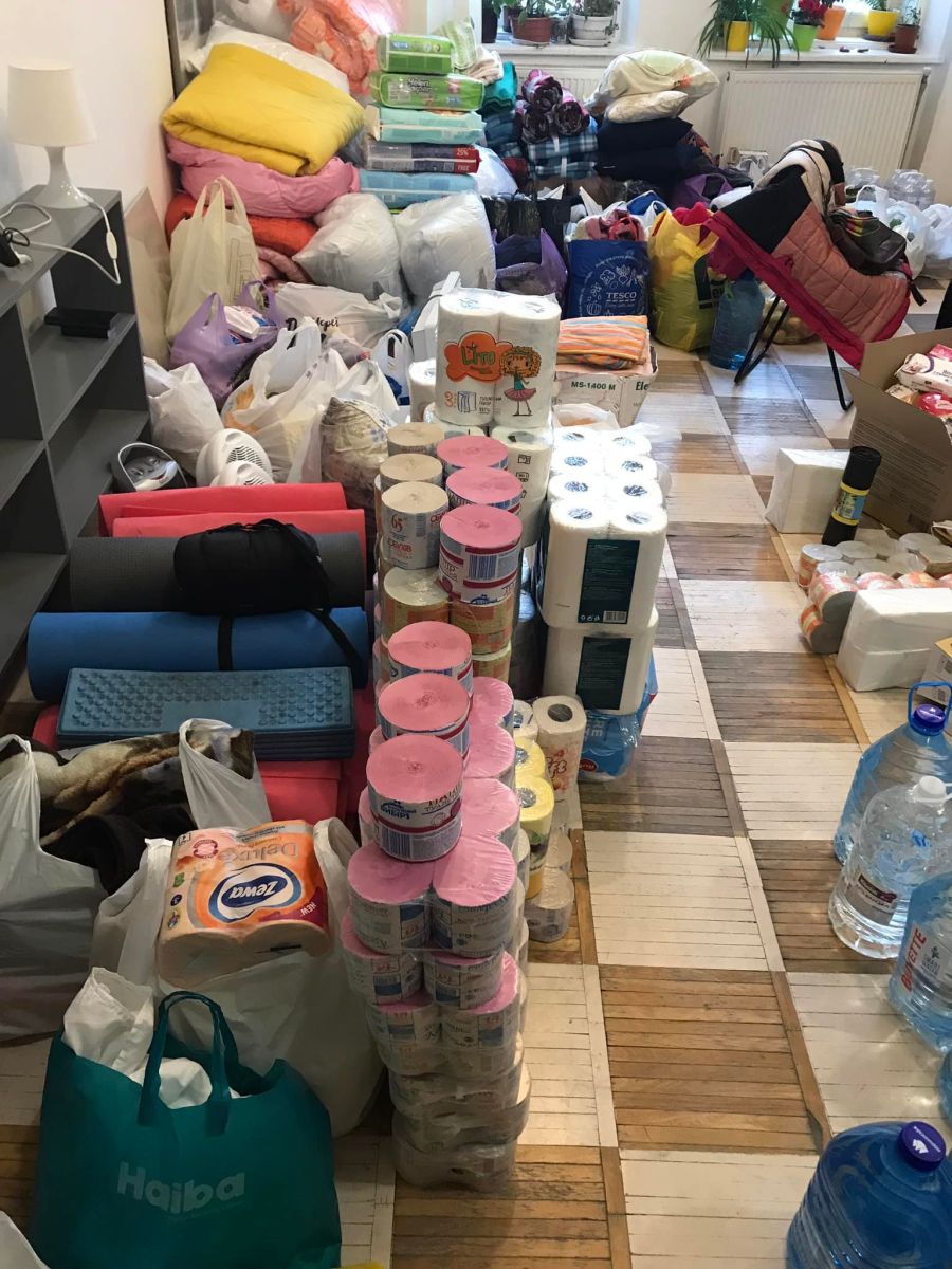 Donations from Poland to help Displaced in Ukraine