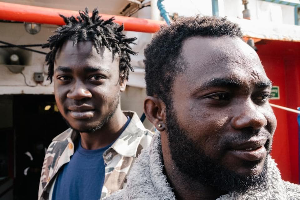 Two refugees