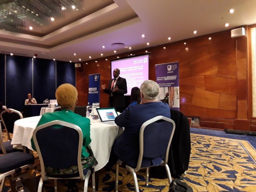 Dr Fidele Mutwarasibo opens the conference