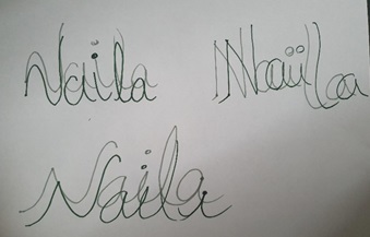 Kids Art Caligraphy