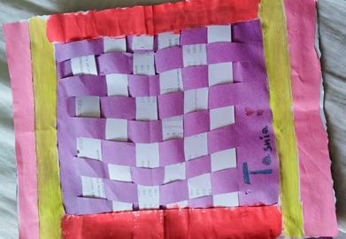 Kids Art Weave