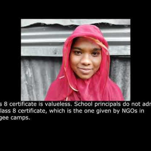 video letter is from Mohammed Zubair 