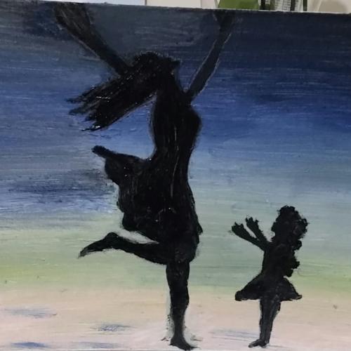 Dancing with my daughter