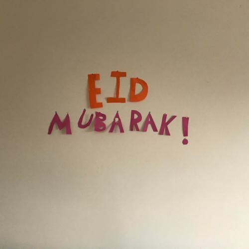 hand-made EID small decoration at home