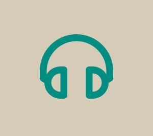 icon of headphone