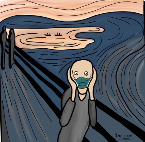 Cartoon by Dima al-Barri
