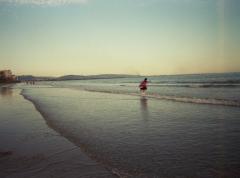 seaside in the dust