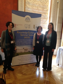 Clem Herman, Elaine Thomas and Katie Chicot