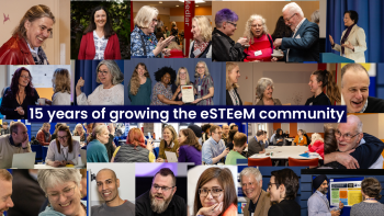 Members of the eSTEeM community at the conference